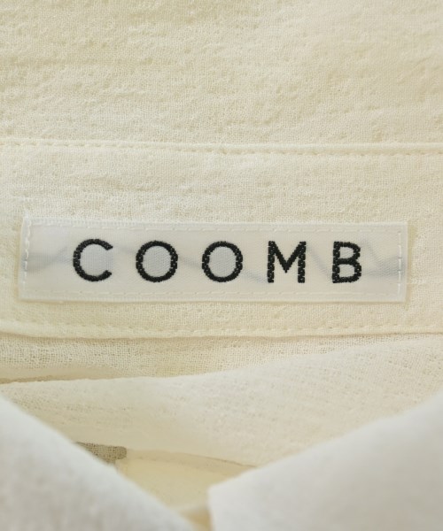 Coomb（クーム）カジュアルシャツ 白 サイズ:F レディース/2200678379073