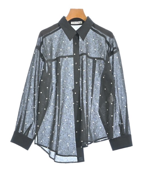 Coomb(クーム)カジュアルシャツ 黒 サイズ:F/2200656782048