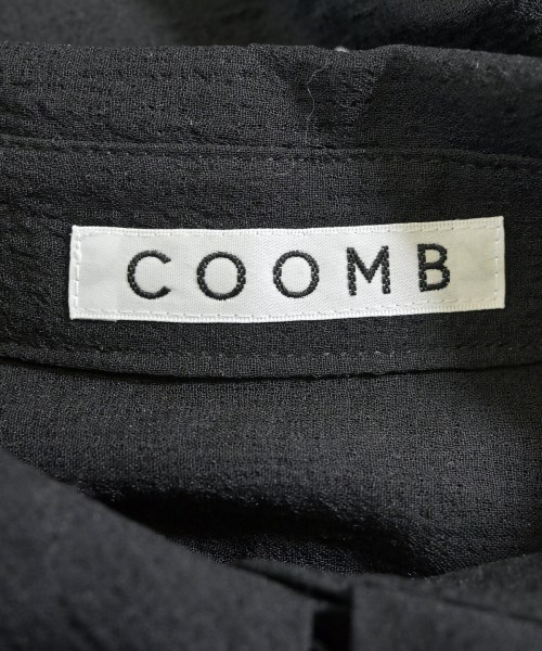 Coomb（クーム）カジュアルシャツ 黒 サイズ:F レディース/2200656782048