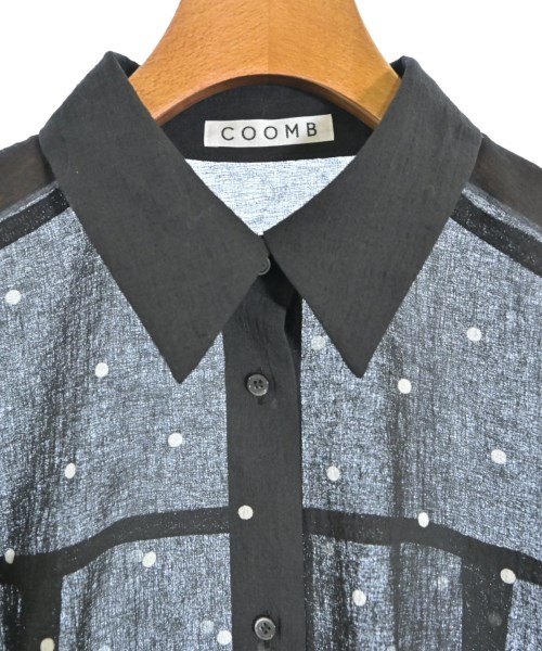 Coomb（クーム）カジュアルシャツ 黒 サイズ:F レディース/2200656782048