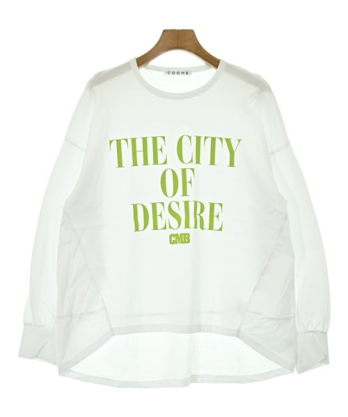 Coomb(クーム)Tシャツ・カットソー 白 サイズ:F/2200653033082