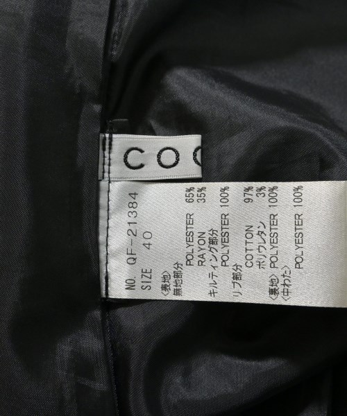 Coomb（クーム）ロング・マキシ丈スカート 黒 サイズ:40(M位) レディース/2200659184214