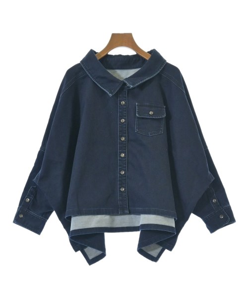 Coomb(クーム)カジュアルシャツ 紺 サイズ:F/2200659184443