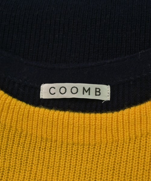 Coomb（クーム）ニット・セーター 黄 サイズ:40(M位) レディース/2200659383167