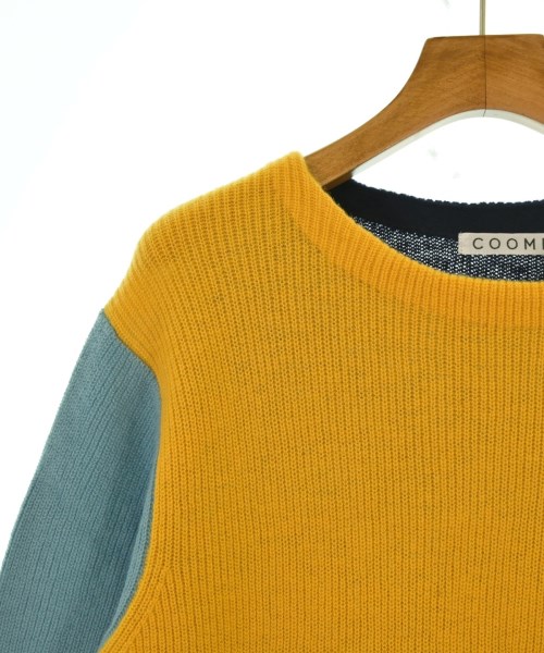 Coomb（クーム）ニット・セーター 黄 サイズ:40(M位) レディース/2200659383167