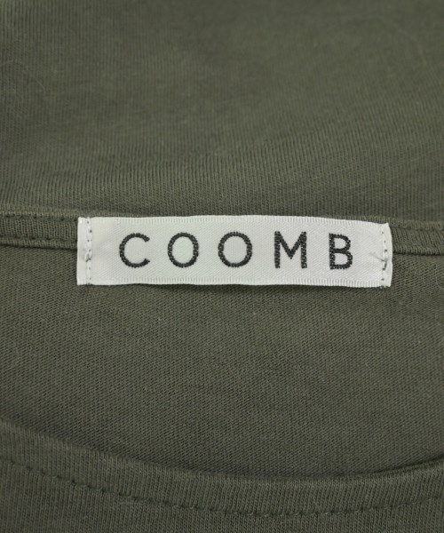 Coomb（クーム）Tシャツ・カットソー カーキ サイズ:38(M位) レディース/2200666167033