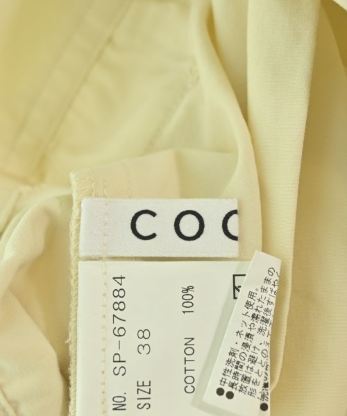 Coomb（クーム）その他 黄 サイズ:38(M位) レディース/2200685560020