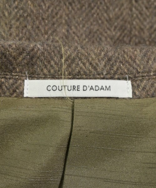 COUTURE D'ADAM（クチュールドアダム）カジュアルジャケット 茶 サイズ:F レディース/2200636370036