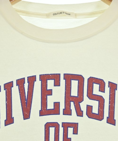 COUTURE D'ADAM（クチュールドアダム）Tシャツ・カットソー 白 サイズ:38(M位) レディース/2200638185072
