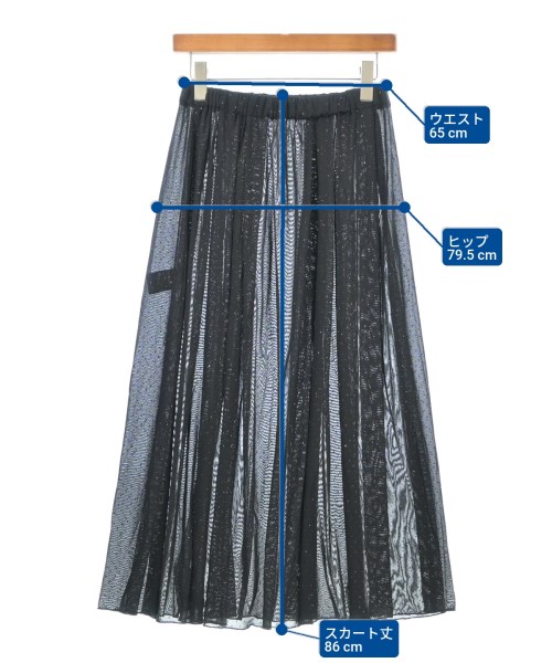 COUTURE D'ADAM（クチュールドアダム）ロング・マキシ丈スカート 黒 サイズ:38(M位) レディース/2200642961136