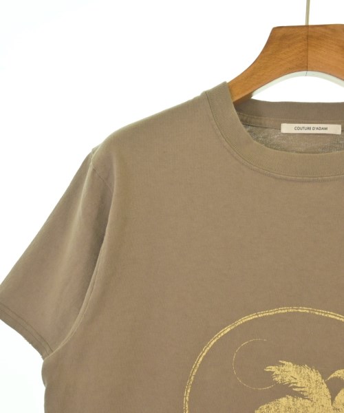 COUTURE D'ADAM（クチュールドアダム）Tシャツ・カットソー 茶 サイズ:38(M位) レディース/2200612265080