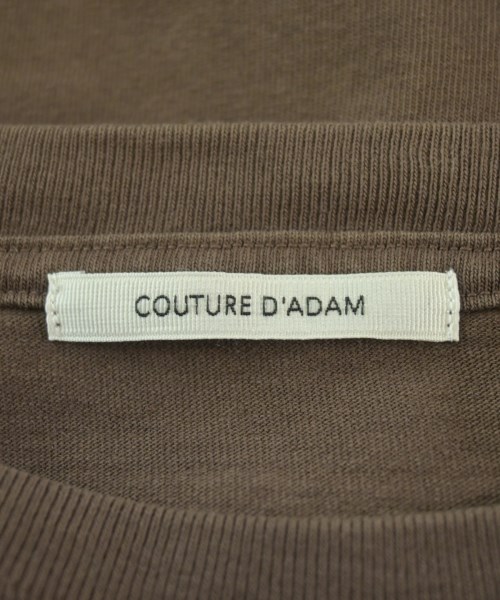 COUTURE D'ADAM（クチュールドアダム）Tシャツ・カットソー 茶 サイズ:38(M位) レディース/2200668328111