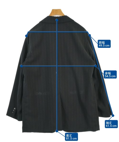 COUTURE D'ADAM（クチュールドアダム）テーラードジャケット 黒 サイズ:40(L位) メンズ/2200679399018