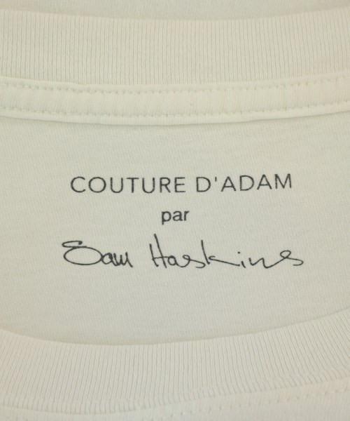 COUTURE D'ADAM（クチュールドアダム）Tシャツ・カットソー 白 サイズ:40(L位) メンズ/2200679399049