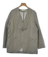 COUTURE D'ADAM（クチュールドアダム）ノーカラージャケット ベージュ サイズ:38(M位) レディース/2200694630028