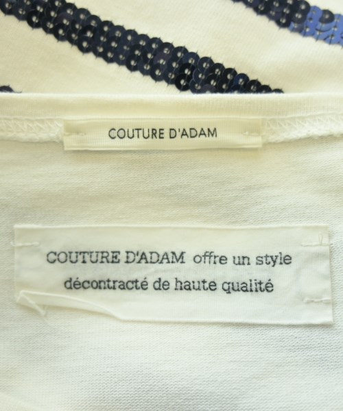 COUTURE D'ADAM（クチュールドアダム）Tシャツ・カットソー 白 サイズ:L レディース/2200649900114