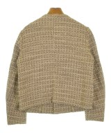 COUTURE D'ADAM（クチュールドアダム）ノーカラージャケット 茶 サイズ:38(M位) レディース/2200653139012