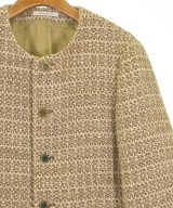 COUTURE D'ADAM（クチュールドアダム）ノーカラージャケット 茶 サイズ:38(M位) レディース/2200653139012