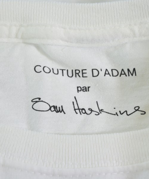 COUTURE D'ADAM（クチュールドアダム）Tシャツ・カットソー 白 サイズ:38(M位) レディース/2200723982098