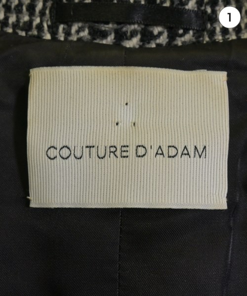 COUTURE D'ADAM（クチュールドアダム）チェスターコート 黒 サイズ:F レディース/2200734045096