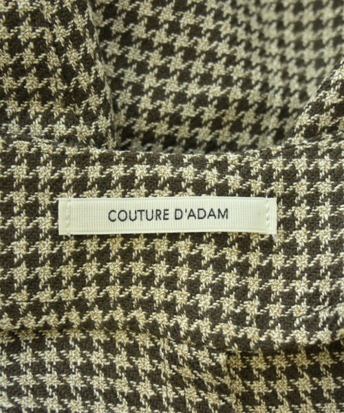 COUTURE D'ADAM（クチュールドアダム）ノーカラージャケット 茶 サイズ:36(S位) レディース/2200720171013