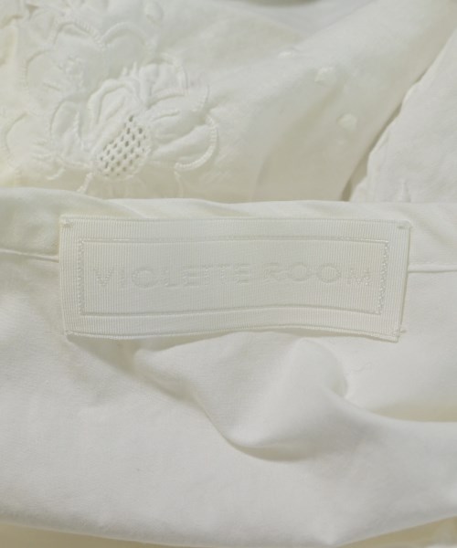 violette room（バイオレットルーム）カジュアルシャツ 白 サイズ:F レディース/2200648266136