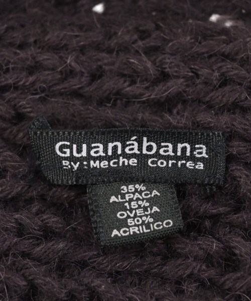 Guanabana handmade（グアナバナ　ハンドメイド）マフラー 茶 サイズ:- レディース/2200631538134