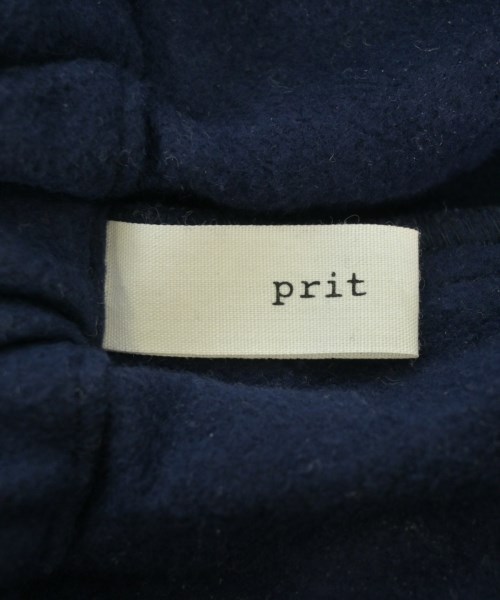 prit（プリット）クロップドパンツ 紺 サイズ:F レディース/2200611202055