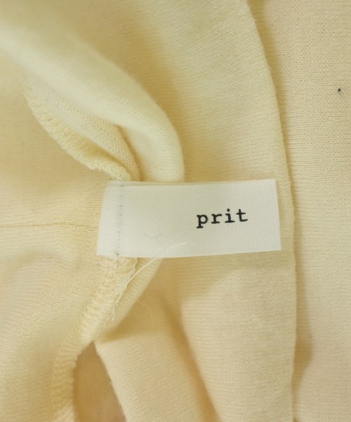 prit（プリット）ニット・セーター 白 サイズ:F レディース/2200608292052
