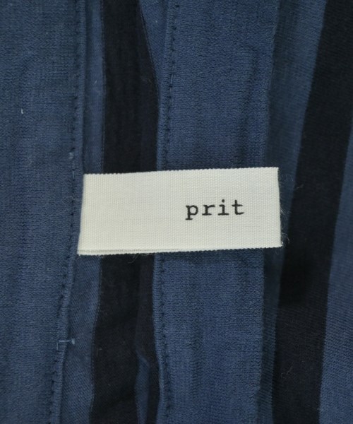 prit（プリット）Tシャツ・カットソー 紺 サイズ:F レディース/2200608292083
