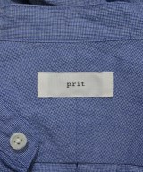 prit（プリット）カジュアルシャツ 青 サイズ:F レディース/2200689482397