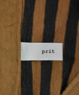 prit（プリット）Tシャツ・カットソー 茶 サイズ:F レディース/2200697141026