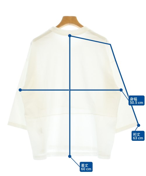 prit（プリット）Tシャツ・カットソー 白 サイズ:F レディース/2200699891158
