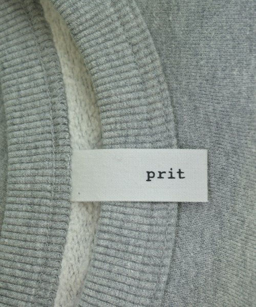prit（プリット）スウェット グレー サイズ:F レディース/2200684679037