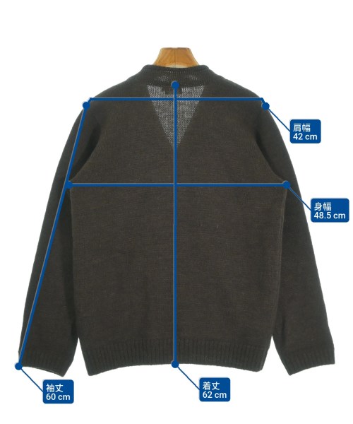 RINEN（リネン）カーディガン 茶 サイズ:2(M位) レディース/2200659928030