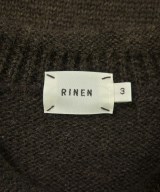 RINEN（リネン）ニット・セーター 茶 サイズ:3(L位) レディース/2200659928047