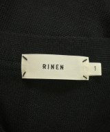 RINEN（リネン）カーディガン 黒 サイズ:1(S位) レディース/2200659928054