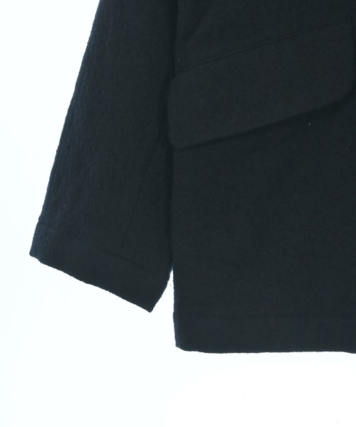 RINEN（リネン）ノーカラージャケット 紺 サイズ:1(S位) レディース/2200663916047