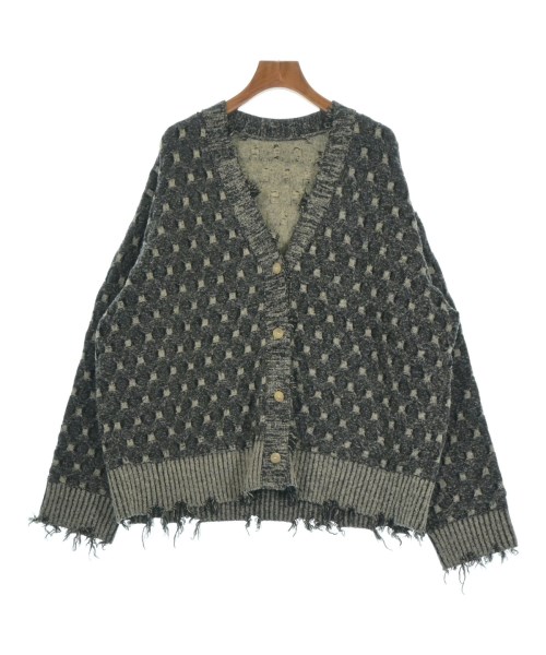 JNBY(ジェーエヌビーワイ)カーディガン グレー サイズ:38(M位)/2200641912092