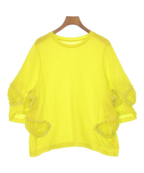 JNBY(ジェーエヌビーワイ)Tシャツ・カットソー 黄 サイズ:38(M位)/2200665236082