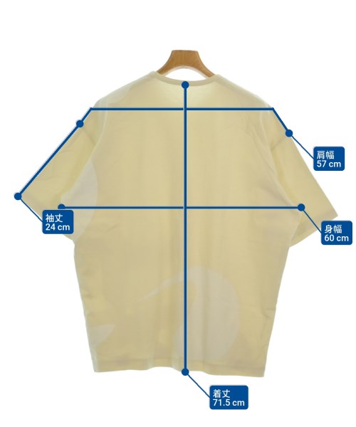 JNBY（ジェーエヌビーワイ）Tシャツ・カットソー 白 サイズ:38(XXL位) メンズ/2200665236211