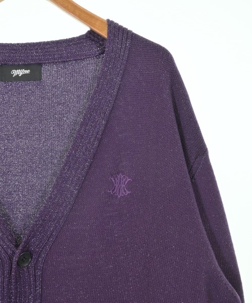 MYne（マイン）カーディガン 紫 サイズ:-(XXL位) メンズ/2200525046639