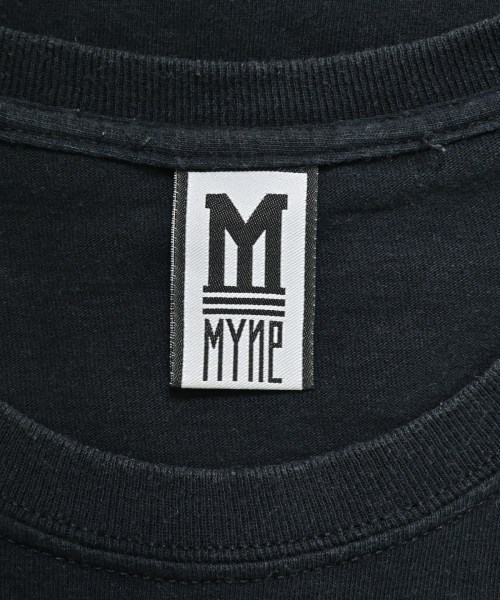MYne（マイン）Tシャツ・カットソー 黒 サイズ:M メンズ/2200636054080