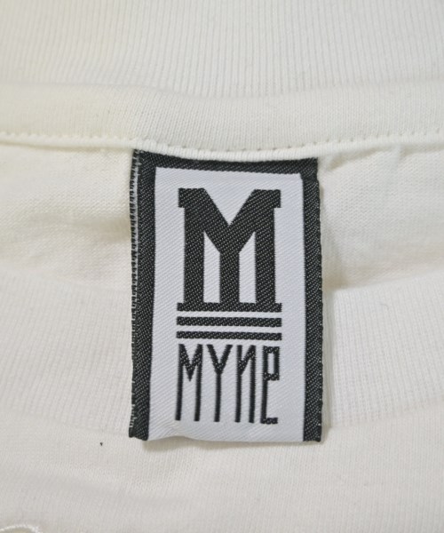 MYne（マイン）Tシャツ・カットソー 白 サイズ:L メンズ/2200694438075