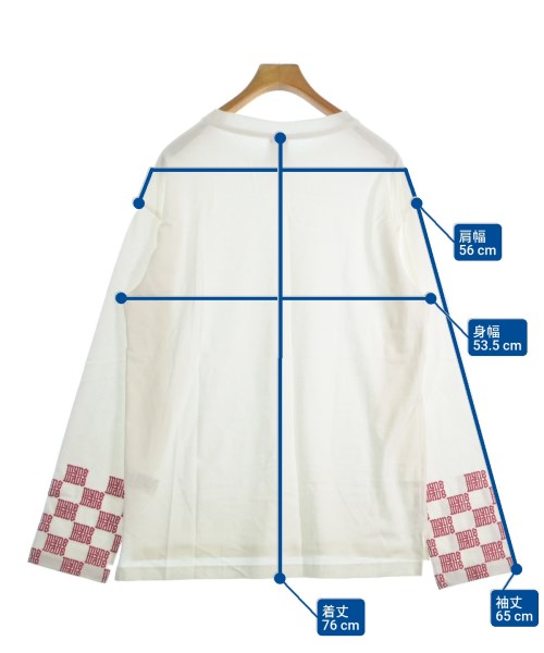 MYne（マイン）Tシャツ・カットソー 白 サイズ:L メンズ/2200694438075