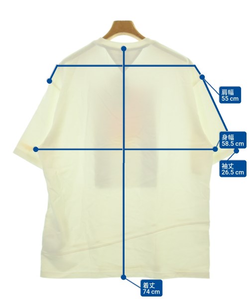MYne（マイン）Tシャツ・カットソー 白 サイズ:M メンズ/2200700737123
