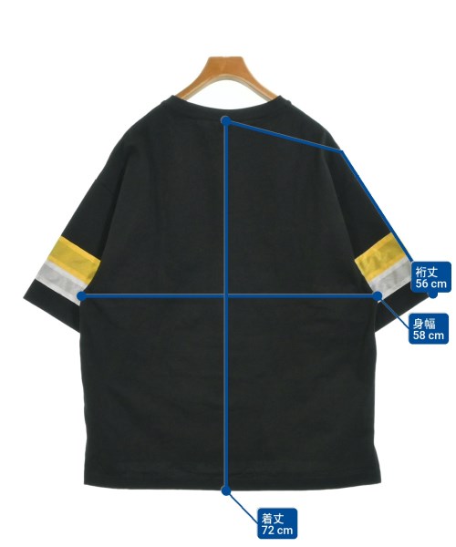 MYne（マイン）Tシャツ・カットソー 黒 サイズ:L メンズ/2200678863039
