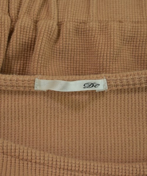 Dignite collier（ディニテコリエ）Tシャツ・カットソー オレンジ サイズ:F レディース/2200626061142