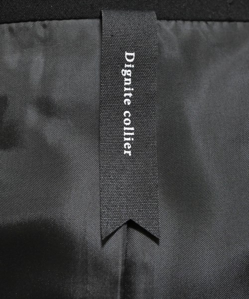 Dignite collier（ディニテコリエ）テーラードジャケット 黒 サイズ:F レディース/2200615642062