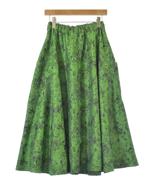 Dignite collier（ディニテコリエ）ロング・マキシ丈スカート 緑 サイズ:F レディース/2200618512041